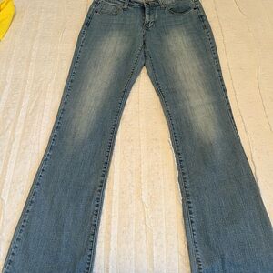 Old Navy Women's Wide Leg Jeans in Classic Blue